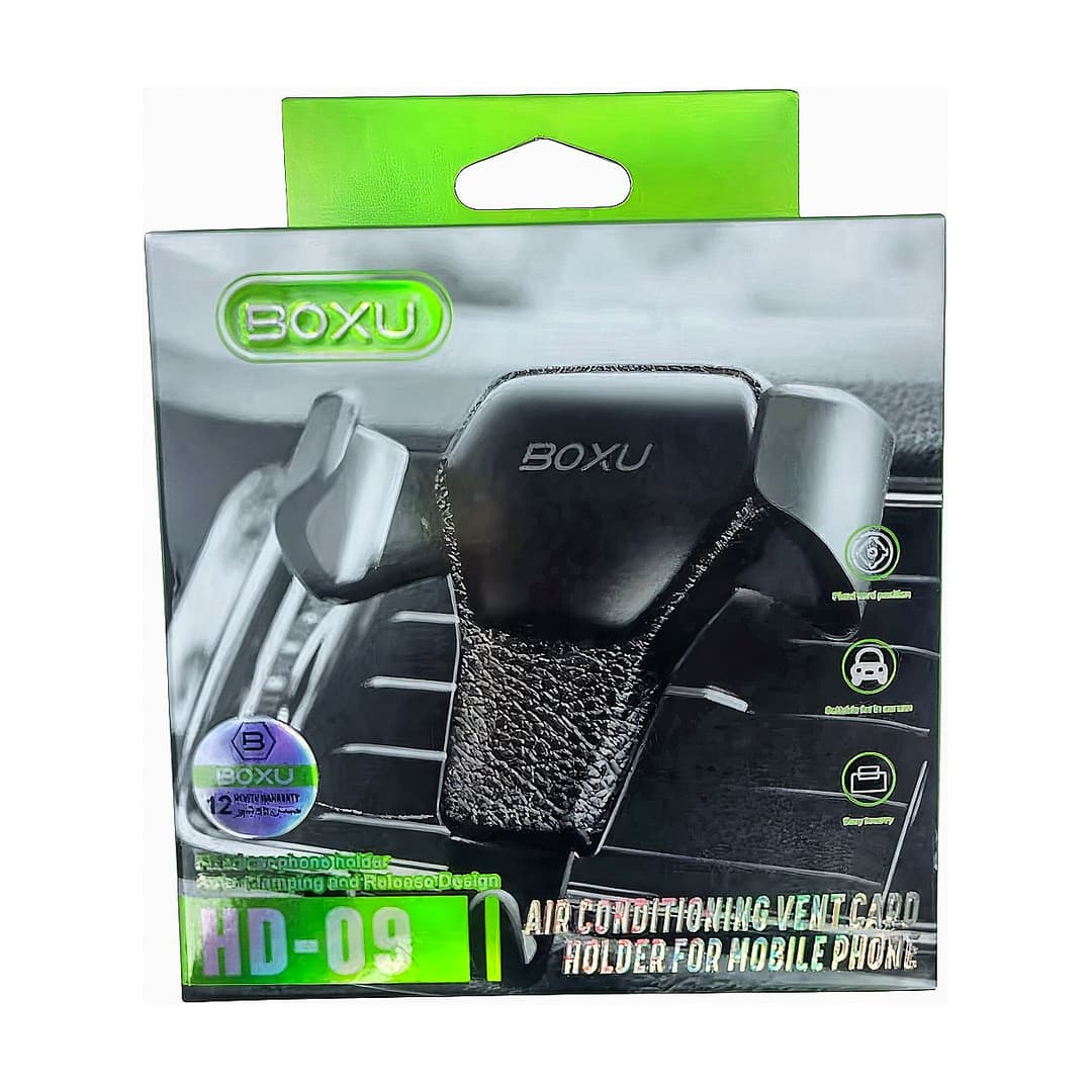 BOXU HD-09 Gravity Vent Clip Phone Holder