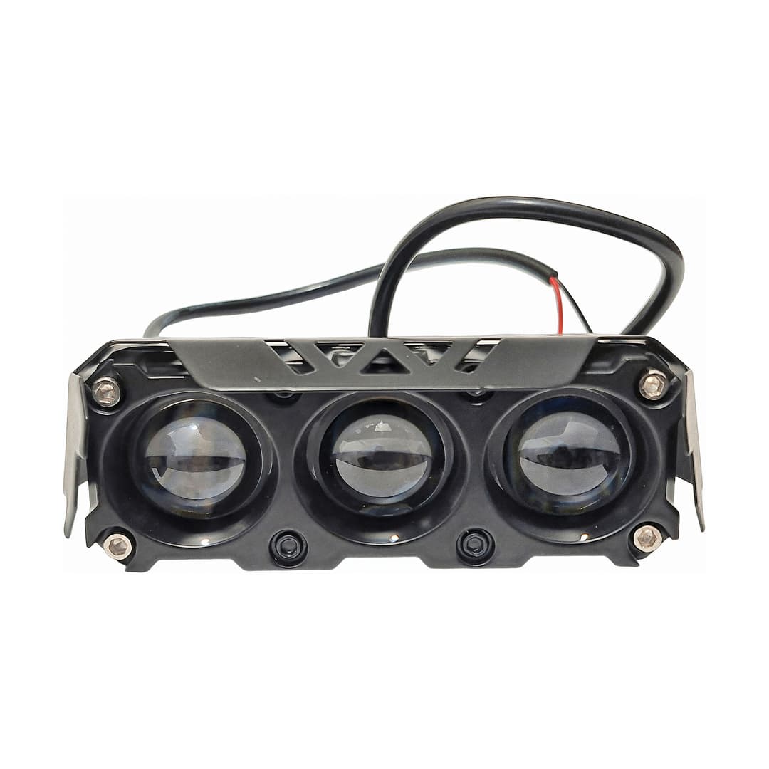 LED Spotlight  3 Mode metal/3 lens with cover