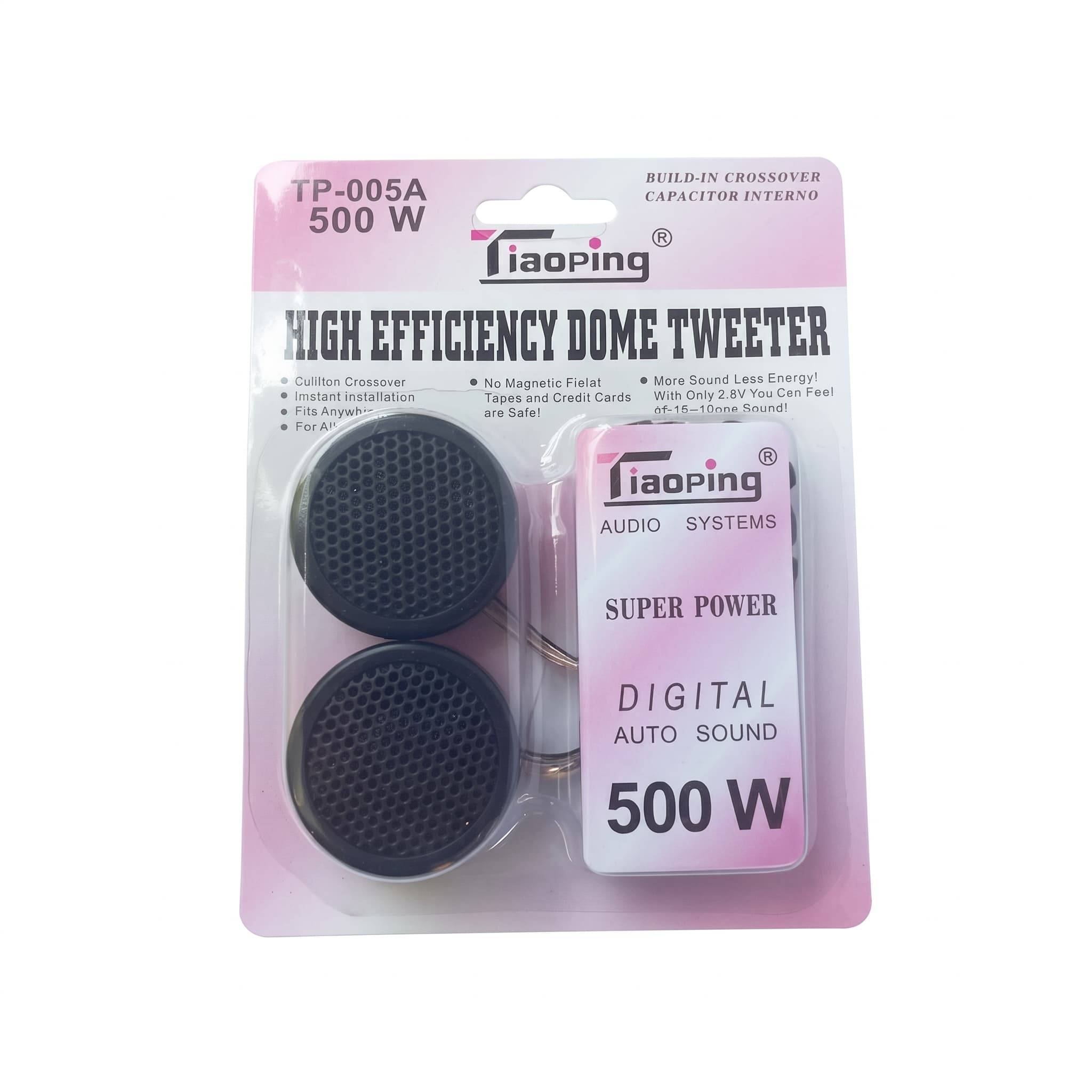 Tiaoping TP-005A High Efficiency Dome Tweeters - 500W