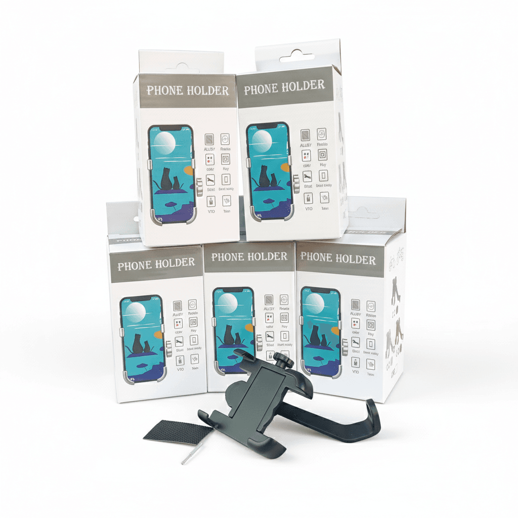 Universal Metal Back Mirror Phone Holder - Motorcycle / Scooter / Bicycle