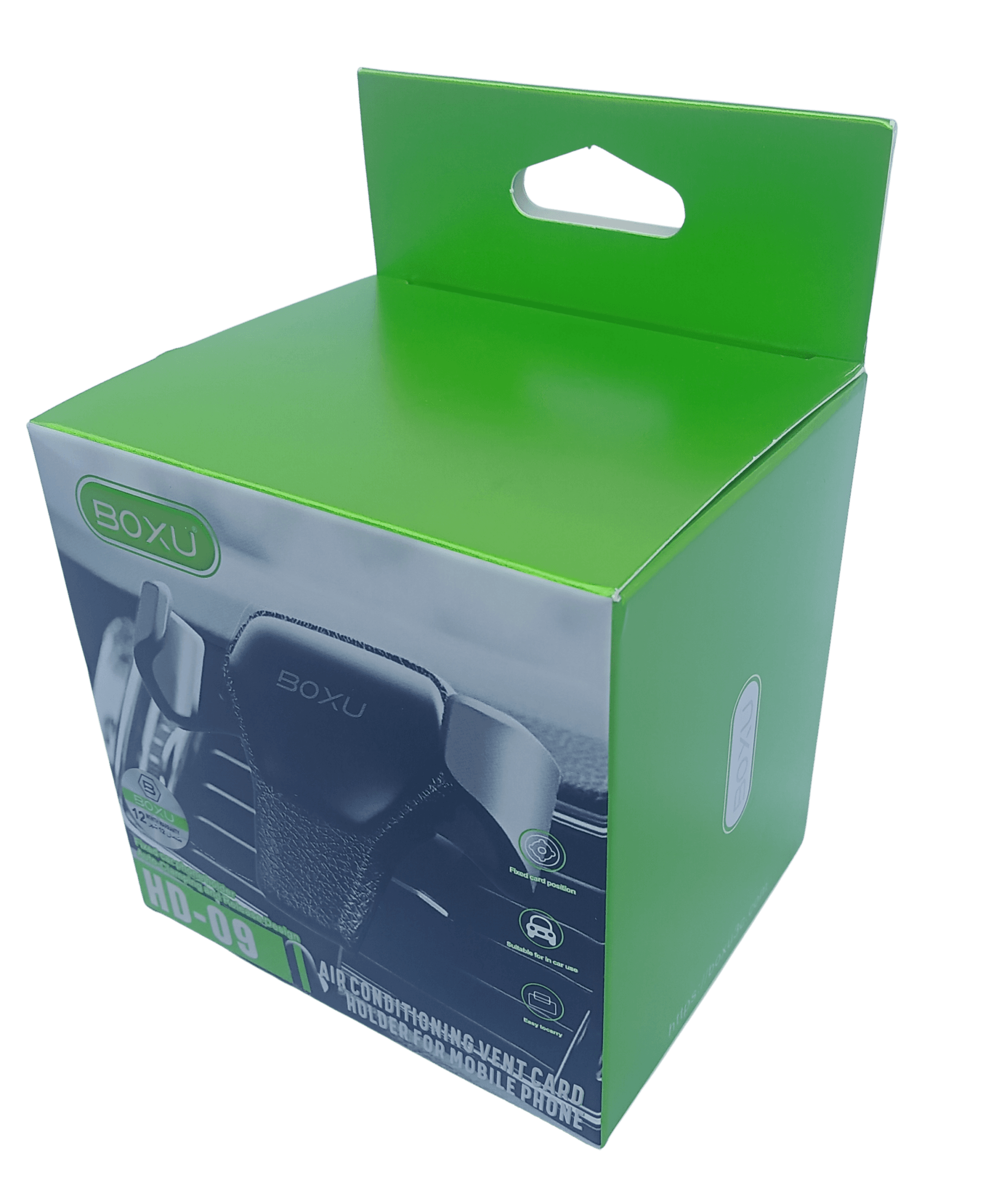 BOXU HD-09 Gravity Vent Clip Phone Holder